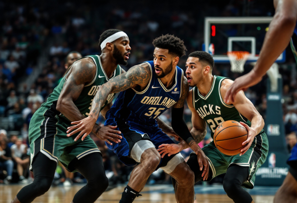 Milwaukee Bucks vs Orlando Magic Match Player Stats