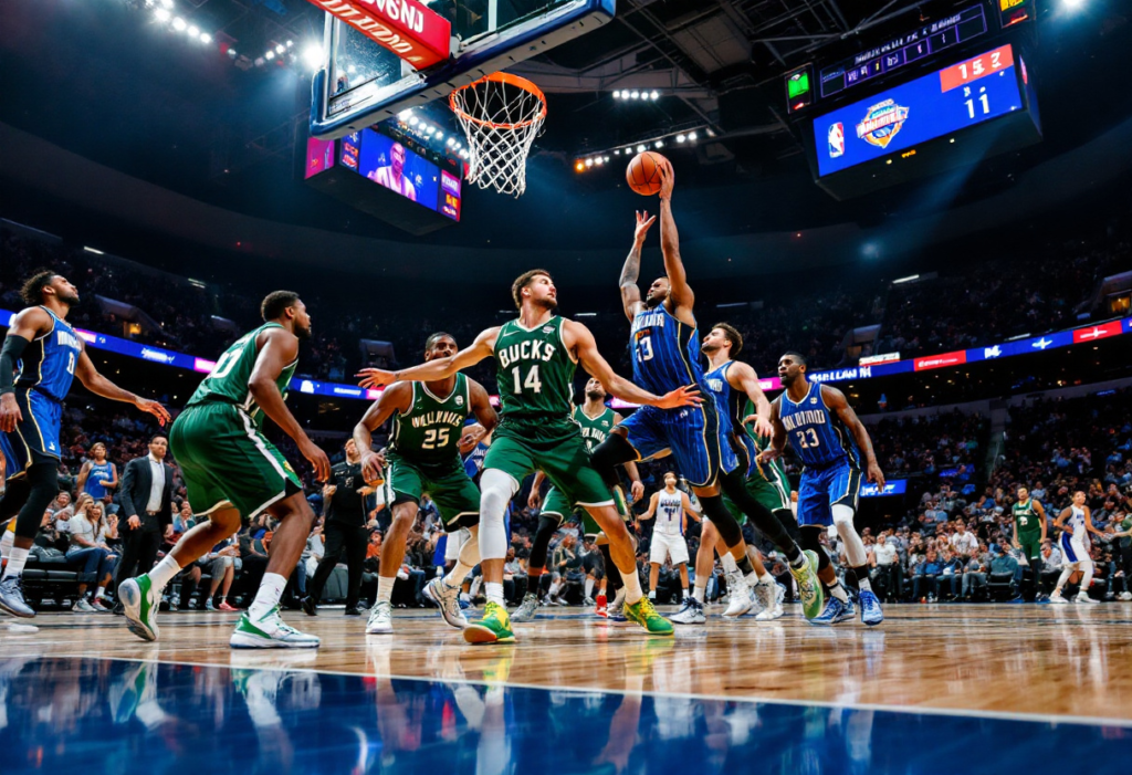 Milwaukee Bucks vs Orlando Magic Match Player Stats