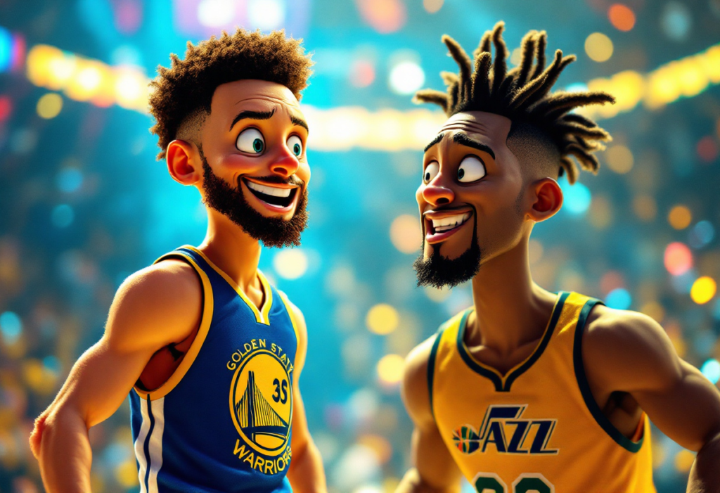 golden state warriors vs utah jazz match player stats