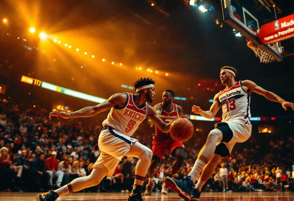 knicks vs washington wizards match player stats